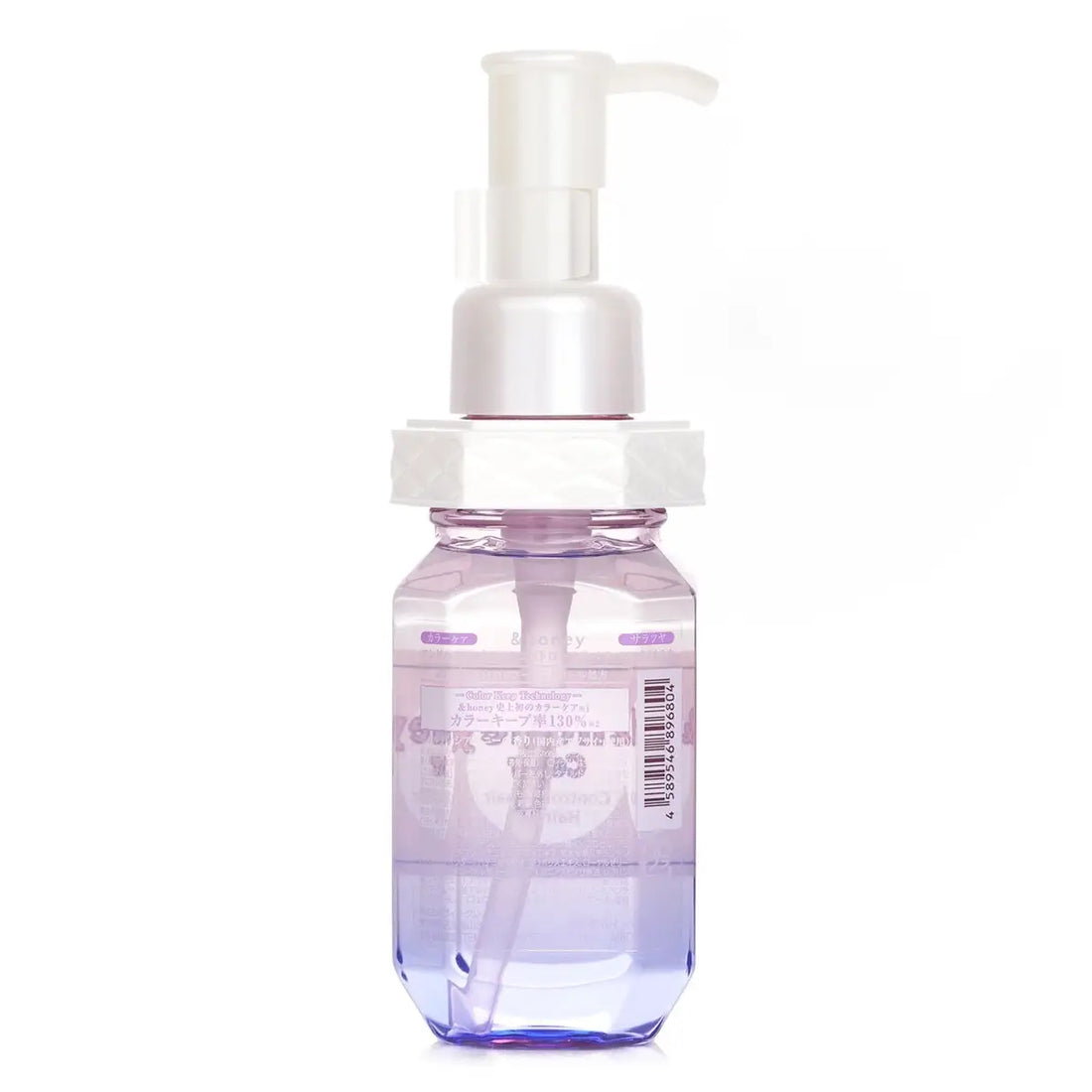 &Honey Color Control Repair Hair Oil 100mL in a clear bottle with pump dispenser, perfect for nourishing colored hair.