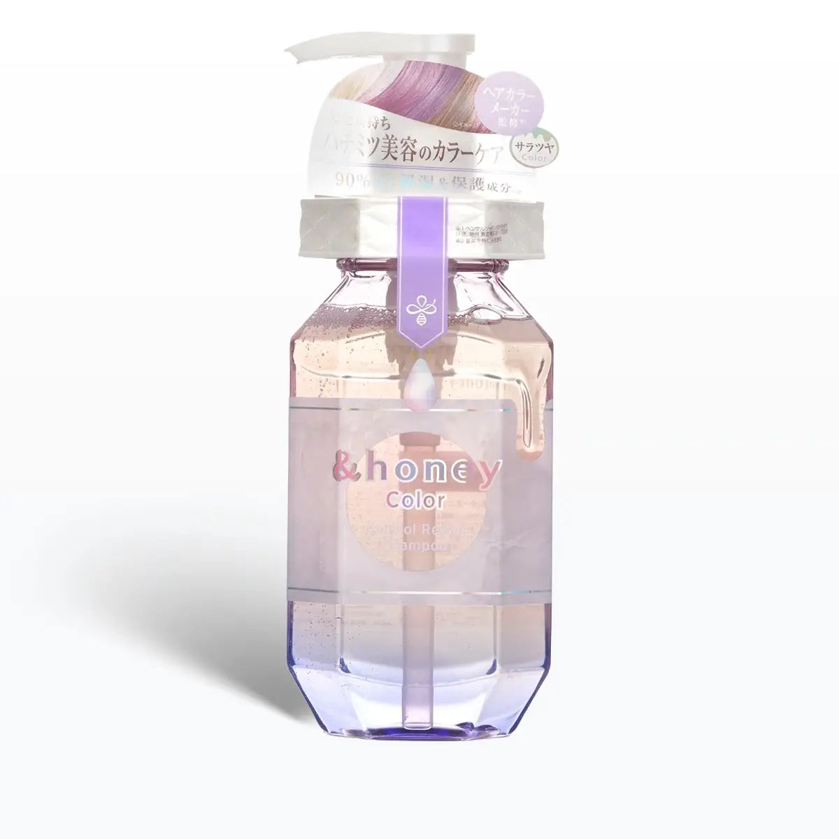 &Honey Color Control Repair Shampoo 440mL in a stylish bottle, designed for vibrant color-treated hair care.