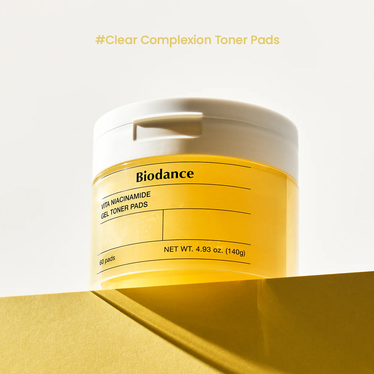 Biodance Vita Niacinamide Gel Toner Pads – Korean Skincare Brightening Toner Pads with 5% Niacinamide and Vitamins for Radiant Skin. Composition