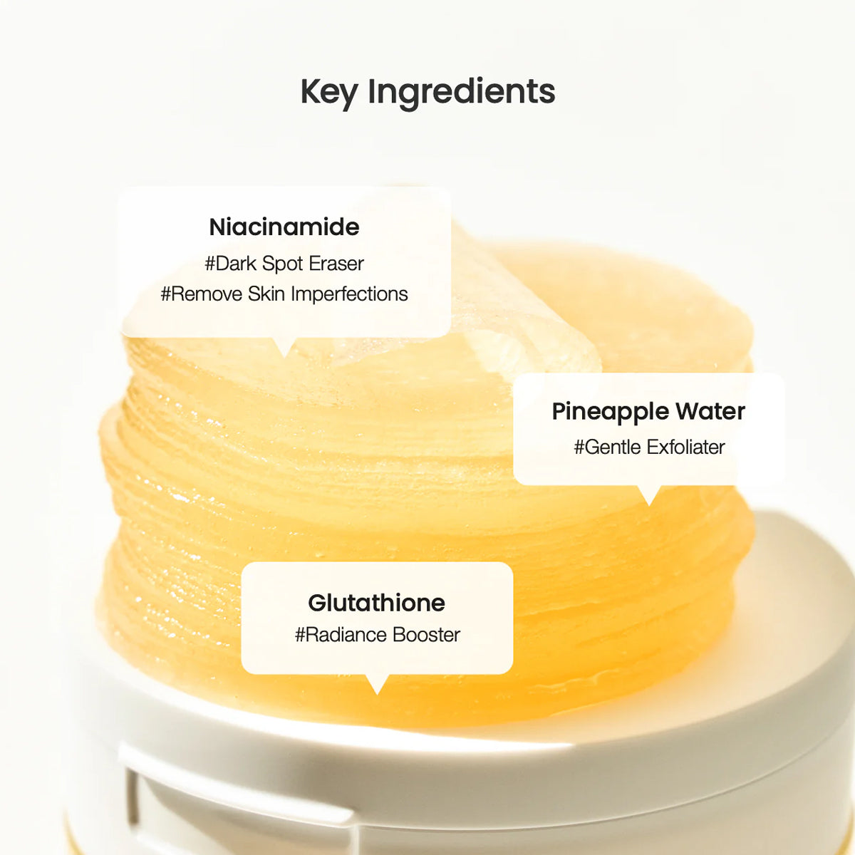 Biodance Vita Niacinamide Gel Toner Pads – Korean Skincare Brightening Toner Pads with 5% Niacinamide and Vitamins for Radiant Skin. Key Ingredients