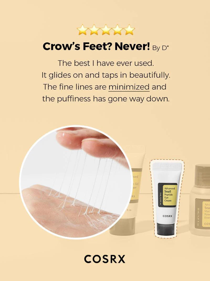 COSRX All About Snail Kit – 4-step Korean skincare mini set, Review 3