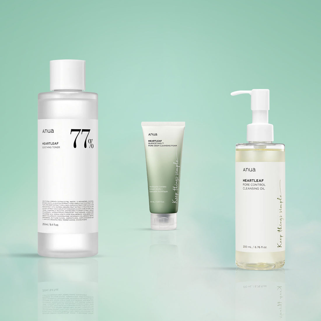 Anua Heartleaf Pore-Cleansing TrioAnua Heartleaf Pore-Cleansing Trio