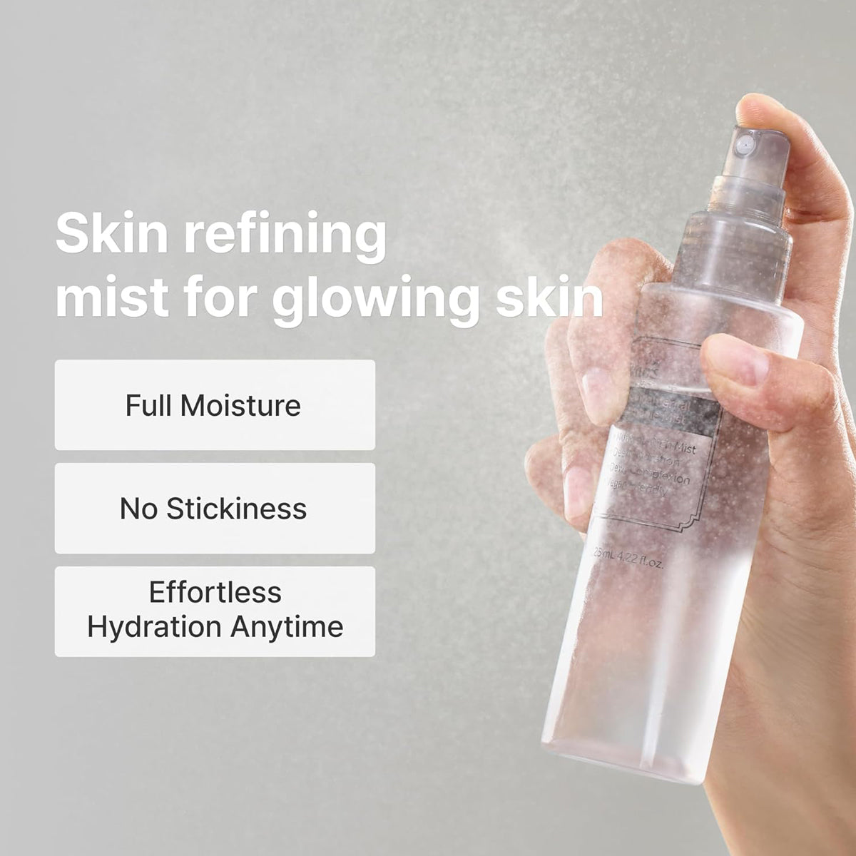 Dear Klairs Fundamental Ampule Mist 125mL – Hydrating Korean face mist for oily and sensitive skin in Dubai and UAE. Moisturizing