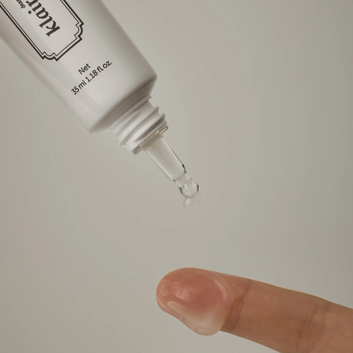 dear Klairs Fundamental Eye Awakening Gel 35mL | Korean under-eye gel for puffy eyes and dark circles, perfect for oily and sensitive skin in UAE. Texture