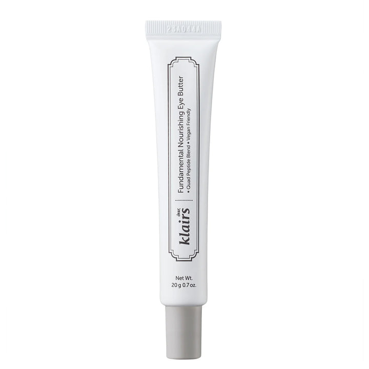 dear Klairs Fundamental Nourishing Eye Butter 20g | Korean eye cream for sensitive and oily skin, available online in Dubai, UAE. White background
