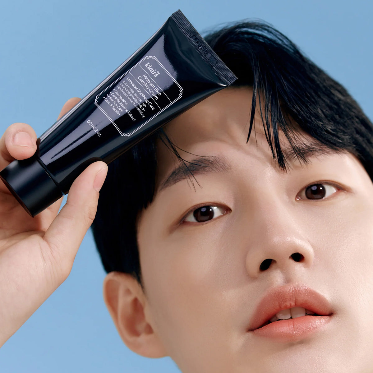 dear KLAIRS Midnight Blue Calming Cream – Korean soothing cream for irritated, sensitive, or acne-prone skin. Shop online in Dubai at Mirae Beauty Hub UAE. Tube