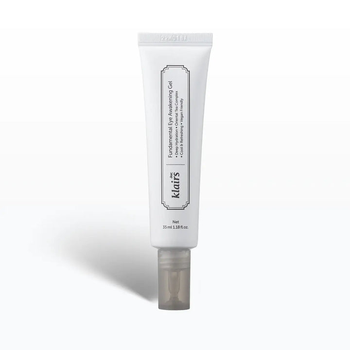 Klairs eye gel tube on a white background