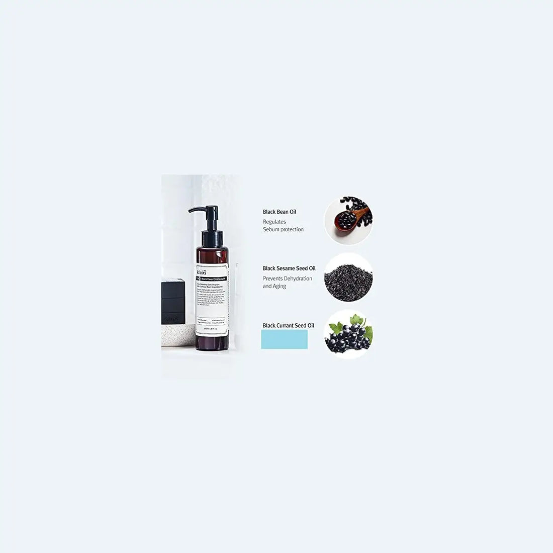 dear KLAIRS Gentle Black Deep Cleansing Oil 150mL