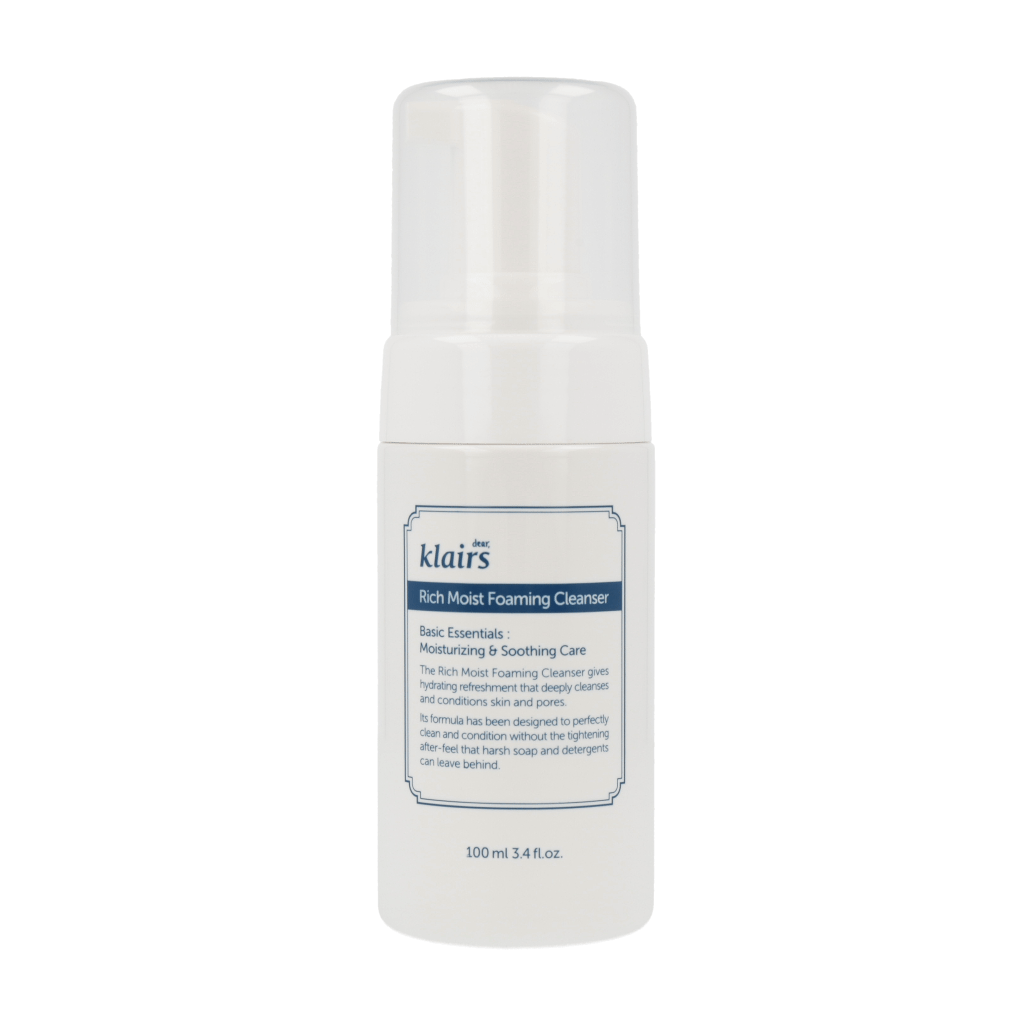 dear KLAIRS Rich Moist Foaming Cleanser (100mL)