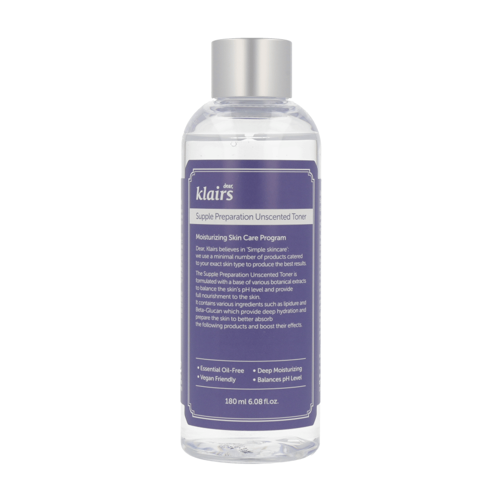 dear KLAIRS Supple Preparation Unscented Toner 180 mL