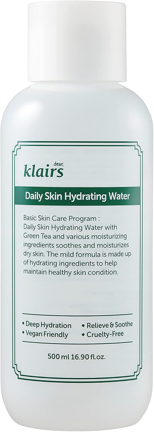 dear KLAIRS Daily Skin Hydrating Water (500mL)