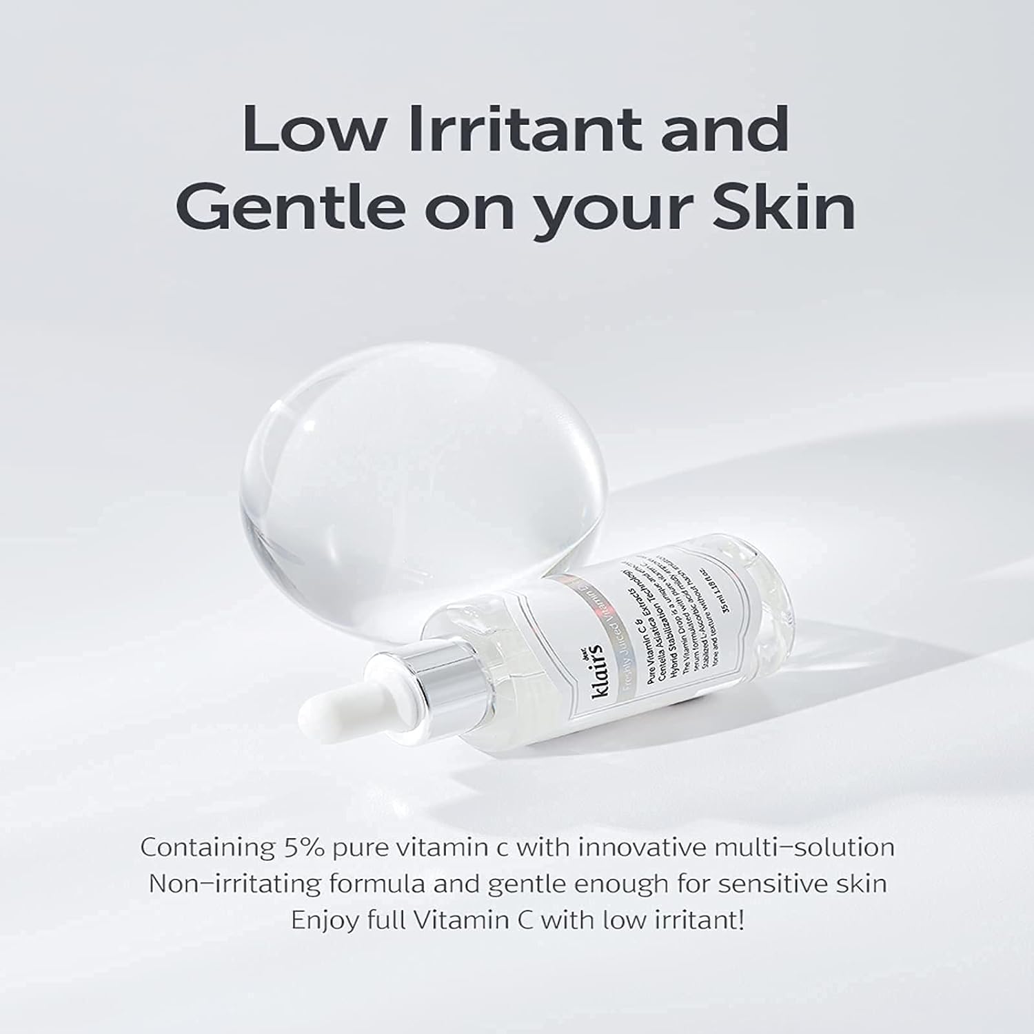 dear Klairs Freshly Juiced Vitamin Drop 35mL | Korean Vitamin C serum for glowing and blemish-prone skin in UAE. Soothing relief
