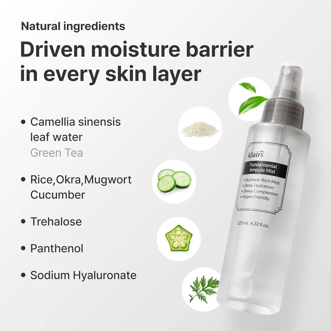 dear KLAIRS Fundamental Ampule Mist 125 mL