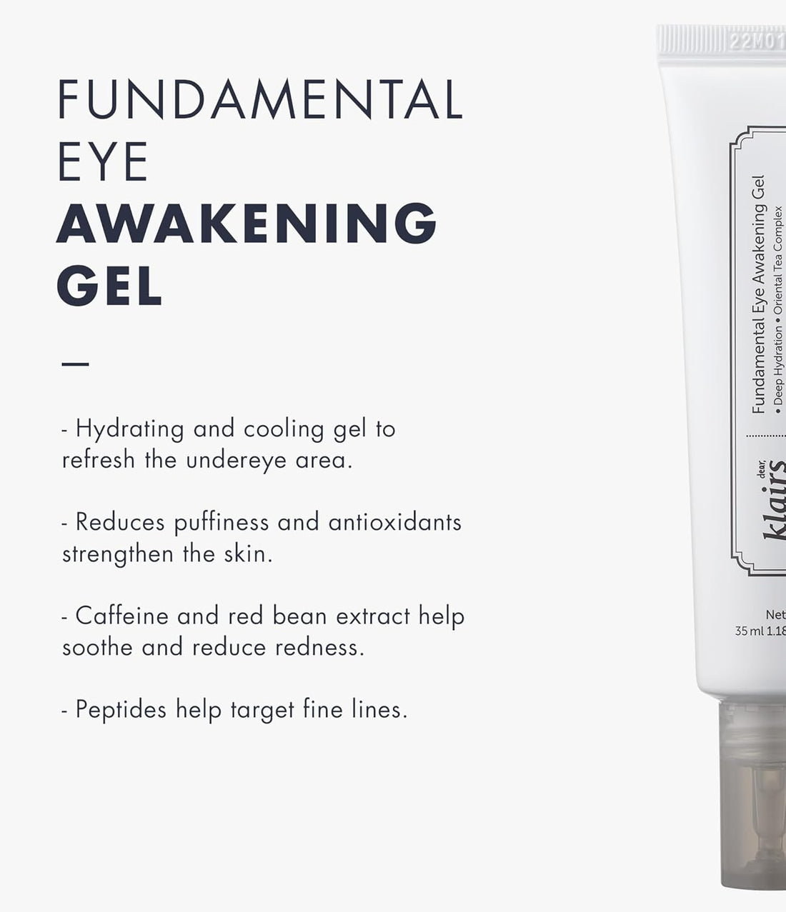 dear KLAIRS Fundamental Eye Awakening Gel 35 mL