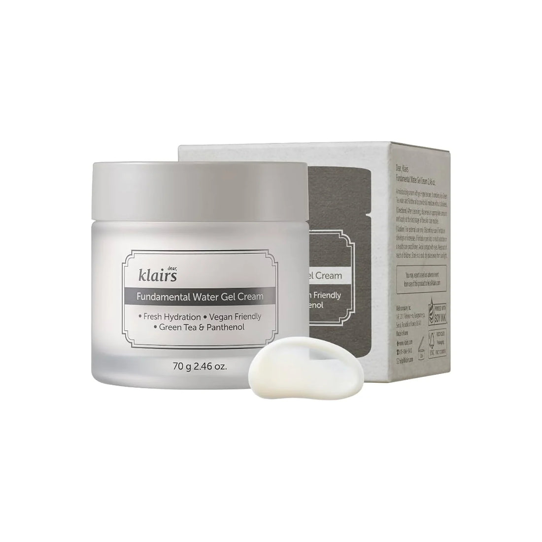 dear KLAIRS Fundamental Water Gel Cream 70 g