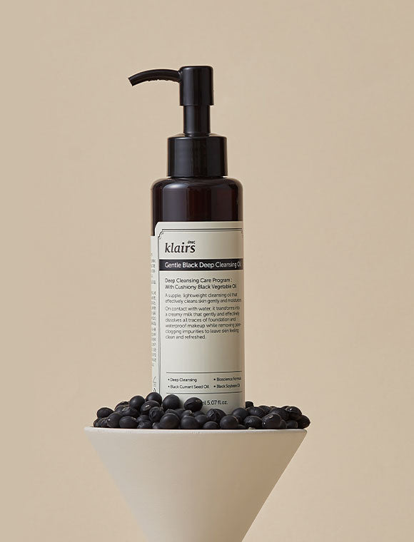 dear KLAIRS Gentle Black Deep Cleansing Oil 150 mL