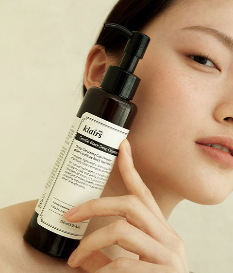 dear KLAIRS Gentle Black Deep Cleansing Oil 150mL | Mirae Beauty Hub UAE. skincare love