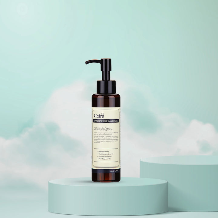 dear KLAIRS Gentle Black Deep Cleansing Oil 150 mL