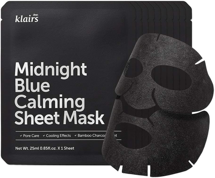 dear KLAIRS Midnight Blue Calming Sheet Mask 25 mL