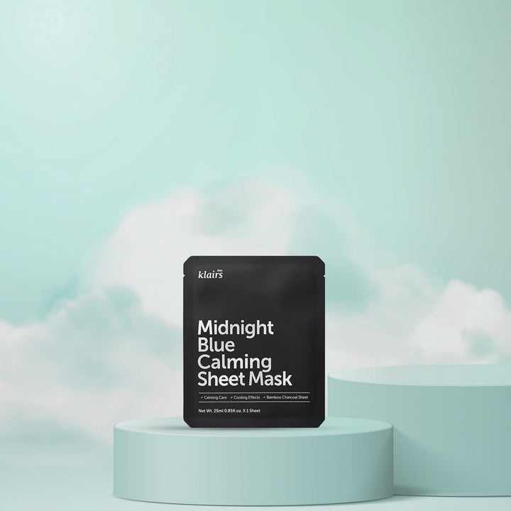 dear KLAIRS Midnight Blue Calming Sheet Mask 25 mL