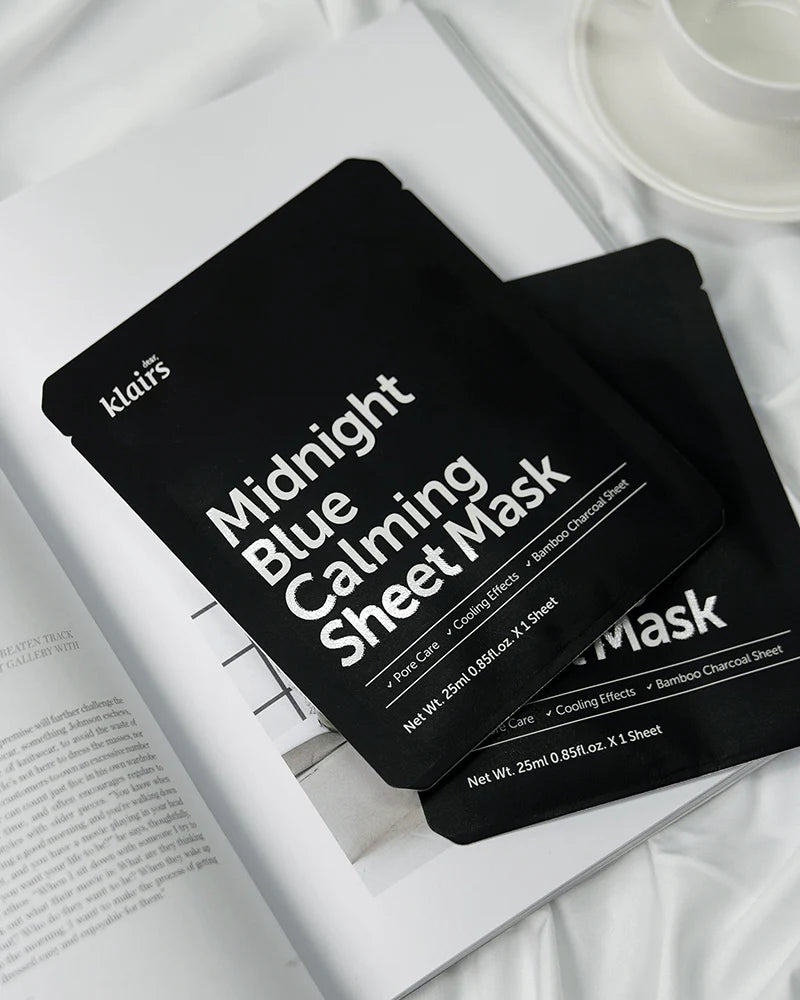 dear KLAIRS Midnight Blue Calming Sheet Mask (25mL)