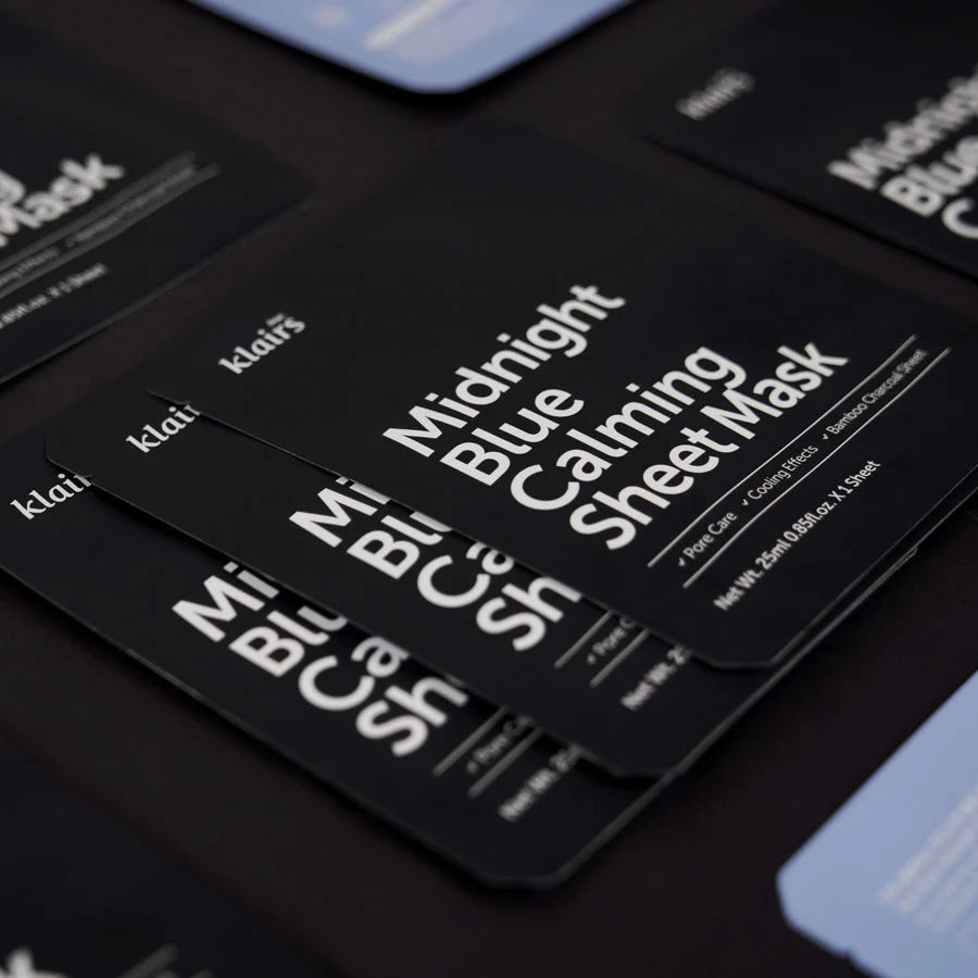 dear KLAIRS Midnight Blue Calming Sheet Mask (25mL)