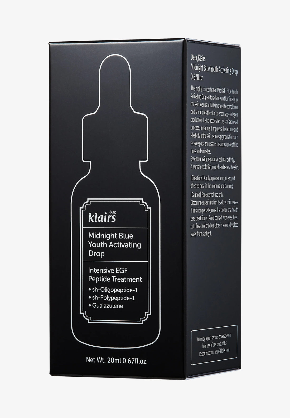 dear KLAIRS Midnight Blue Youth Activating Drop 20 ml