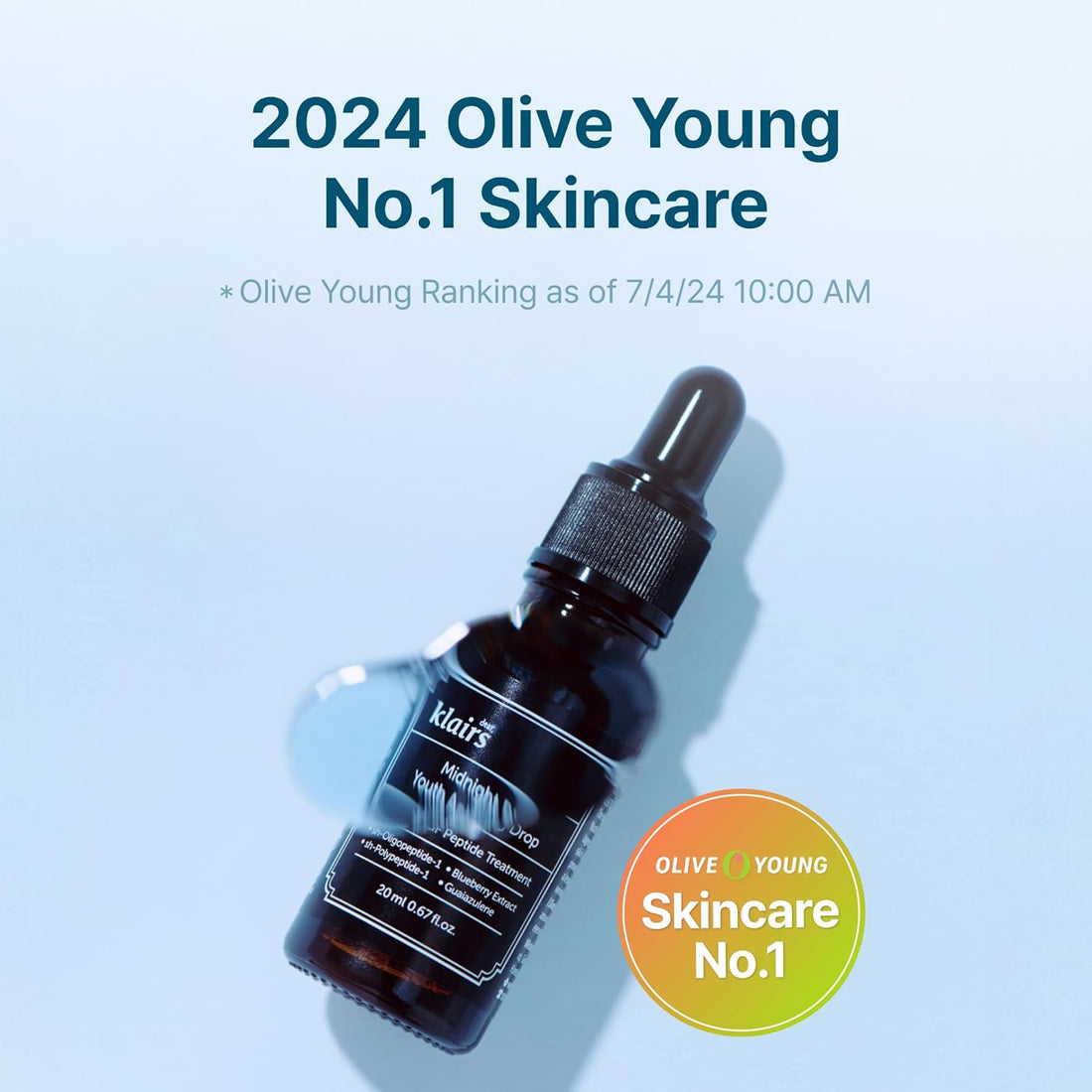 dear KLAIRS Midnight Blue Youth Activating Drop 20 ml