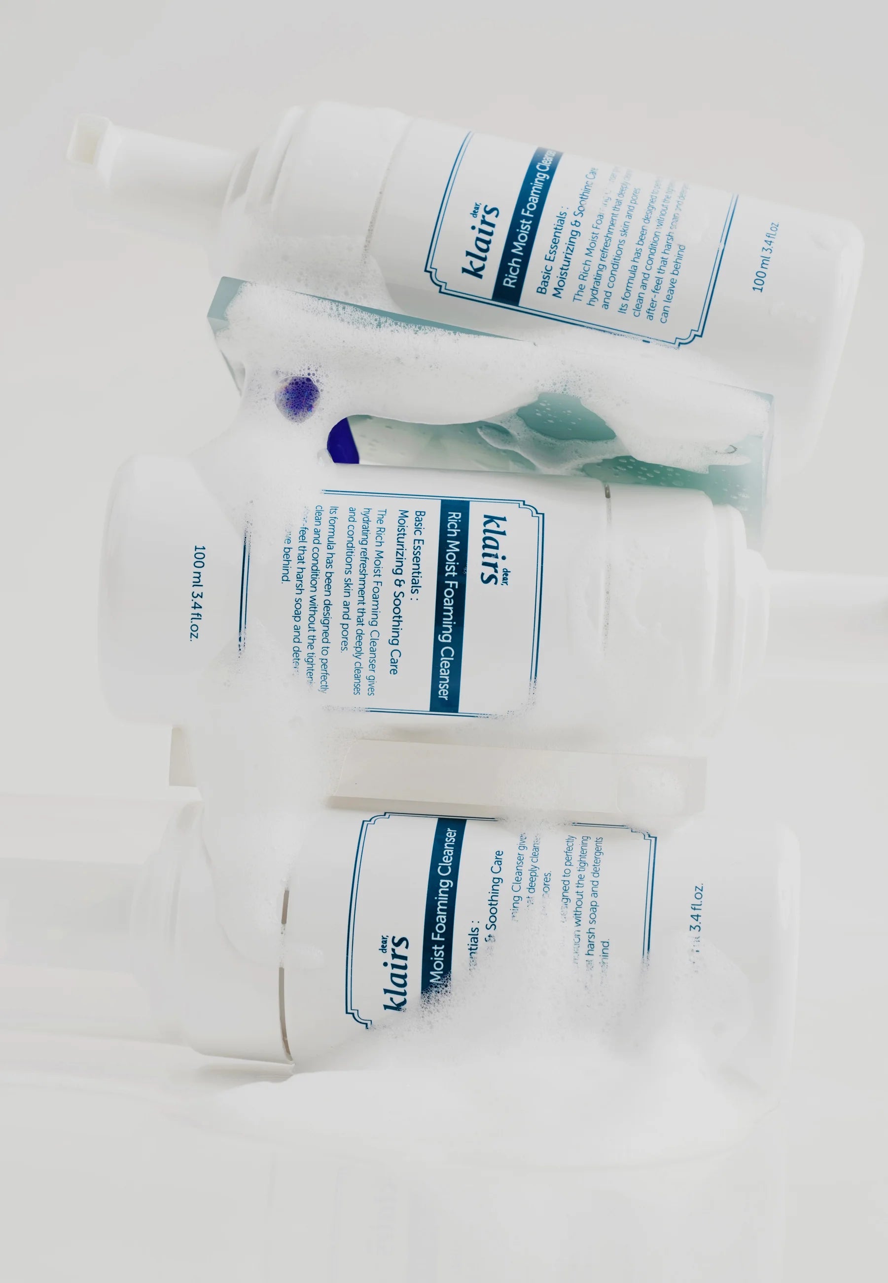 dear KLAIRS Rich Moist Foaming Cleanser (100mL)