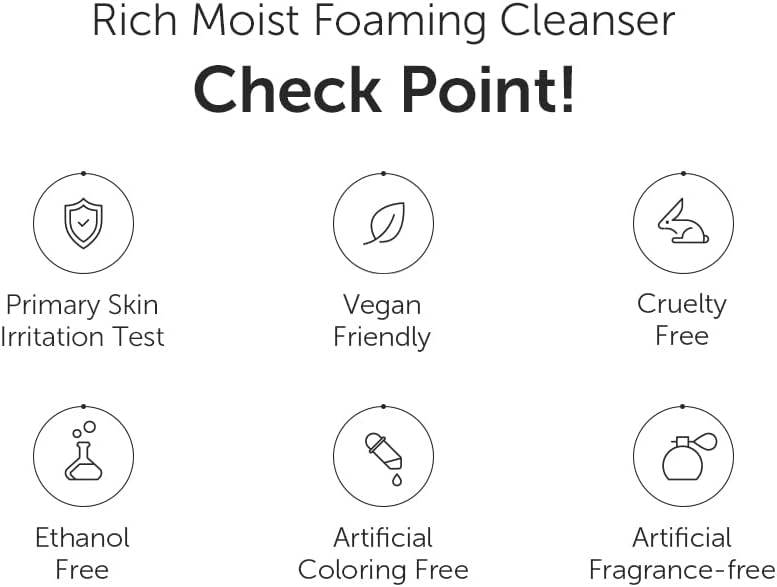 dear KLAIRS Rich Moist Foaming Cleanser (100mL)