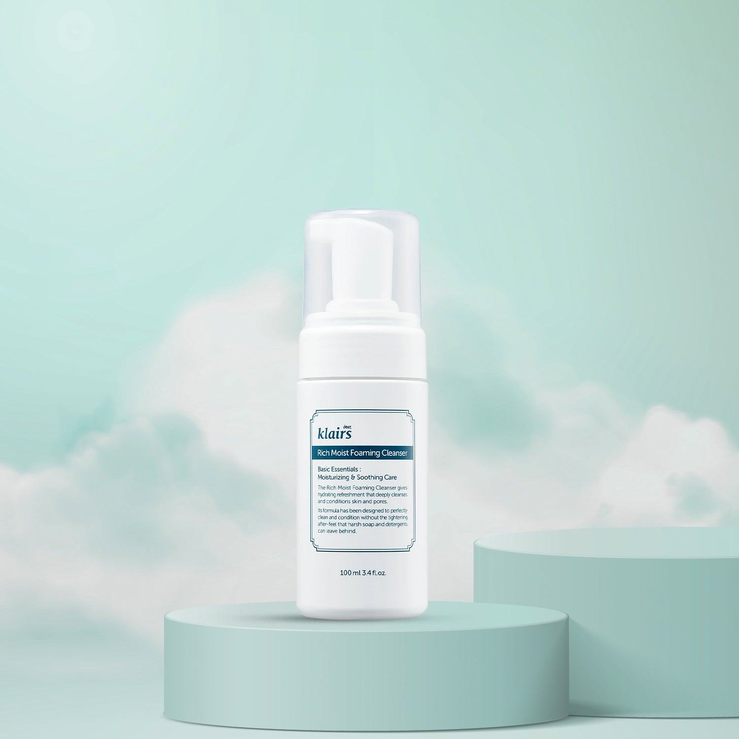 dear KLAIRS Rich Moist Foaming Cleanser (100mL)