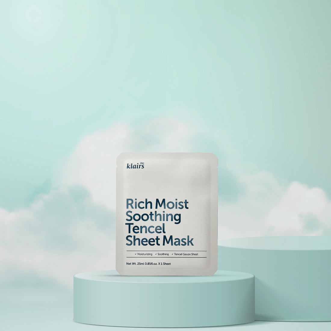 dear KLAIRS Rich Moist Soothing Tencel Sheet Mask 25 mL