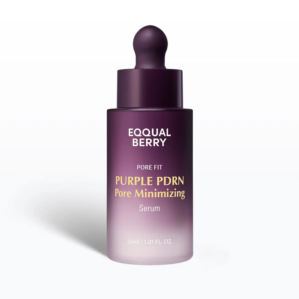 Eqqualberry Purple PDRN Pore Minimizing Serum on a white background