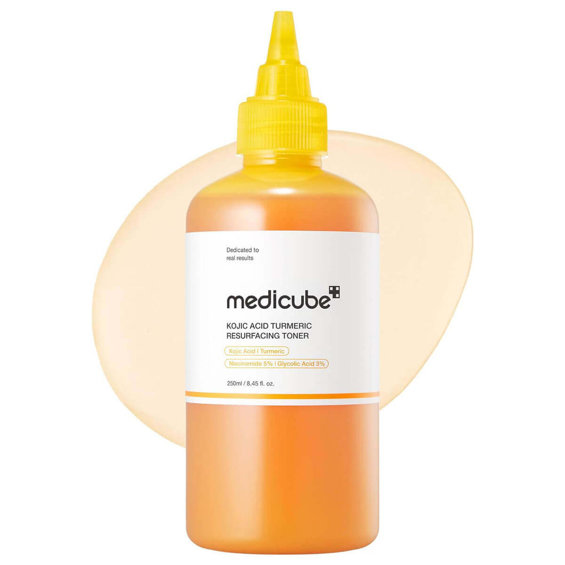 Medicube Kojic Acid Turmeric Resurfacing Toner 250mL authentic Korean skincare available in UAE
